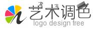 在线艺术网调色板logo免费制作 演示效果