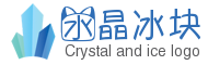 青色冰块水晶游戏网站logo标识 演示效果