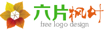 六片枫叶组合圆环logo在线设计 演示效果