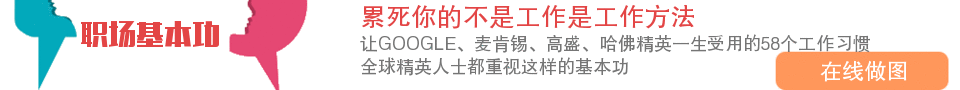 白领职场学习网站banner横幅设计啦 演示效果