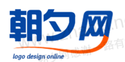 蓝色网字橙色尾巴卡盟分站logo设计 演示效果